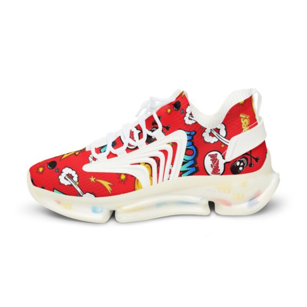 Comic Pop-Art Men's Mesh Sneakers